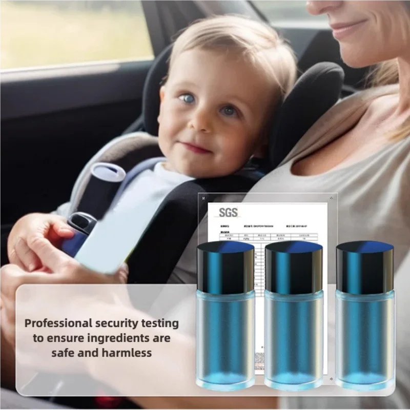 Car Diffuser Oil (3-pack) Long-Lasting Fresh Scent Aromatherapy Kit