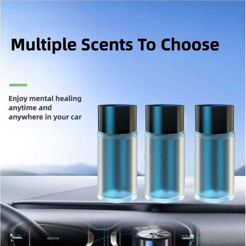 Car Diffuser Oil (3-pack) Long-Lasting Fresh Scent Aromatherapy Kit
