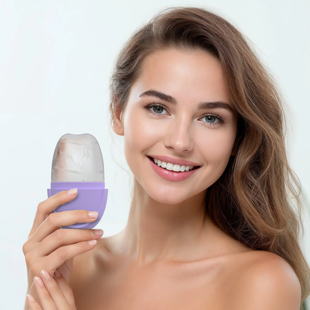 Ice Roller for Face and Eye Facial Beauty Ice Roller Skin Care Tools Ice Facial Cube Gua Sha Beauty SPA SkinCare Face Massager