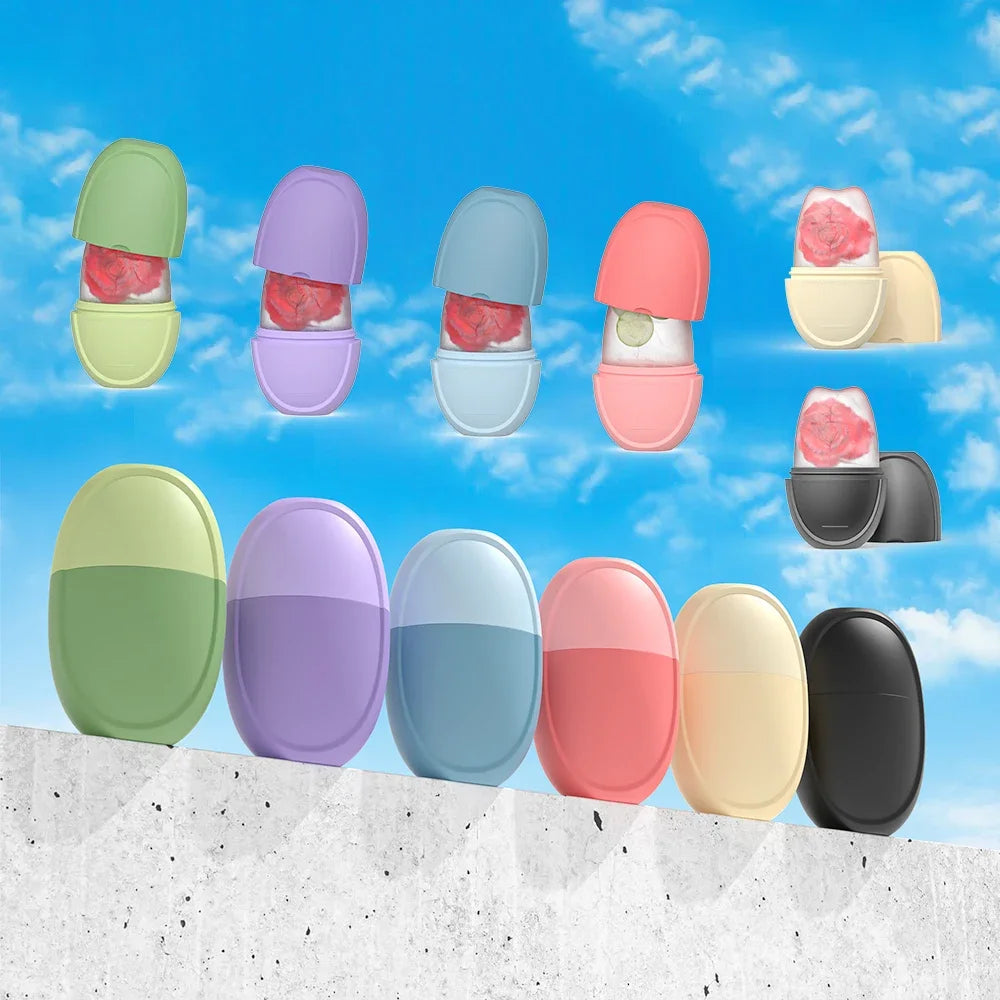 Ice Roller for Face and Eye Facial Beauty Ice Roller Skin Care Tools Ice Facial Cube Gua Sha Beauty SPA SkinCare Face Massager