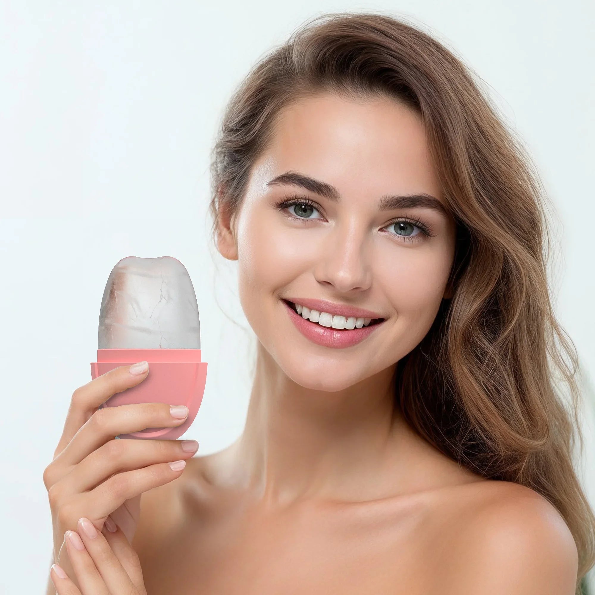 Ice Roller for Face and Eye Facial Beauty Ice Roller Skin Care Tools Ice Facial Cube Gua Sha Beauty SPA SkinCare Face Massager